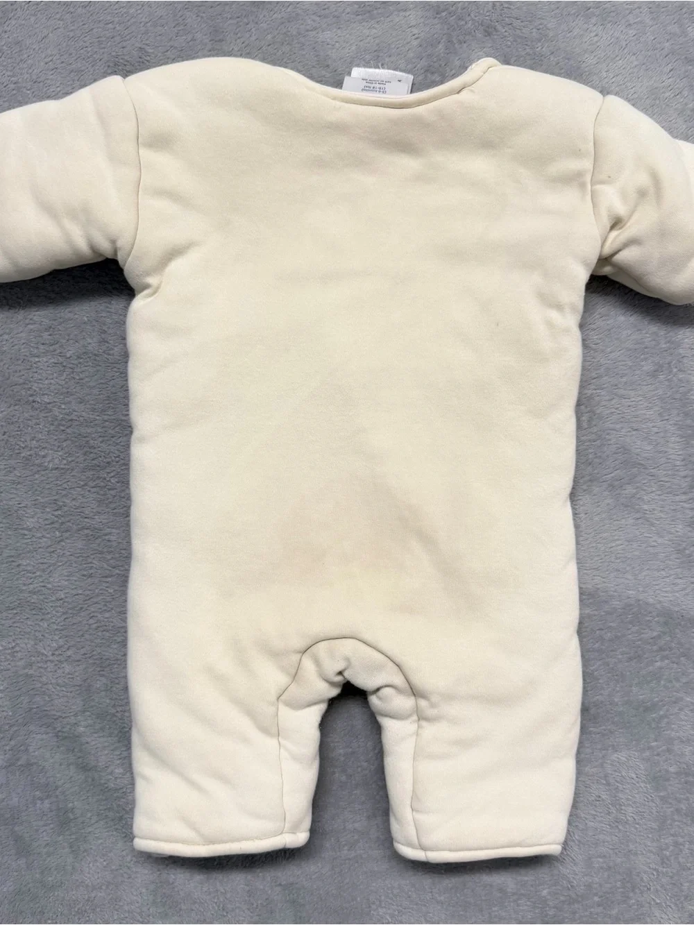 Baby Merlin's Magic Sleepsuit Cream Small Size 3-6 Months 12-18 lbs Cotton